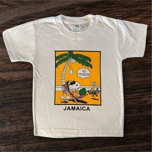 Snoopy in Jamaica Toddler T-Shirt Size 2/4